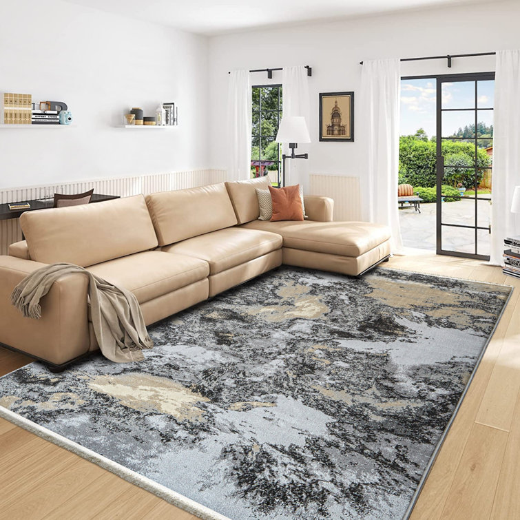 Williston Aaseem Grey/Beige Indoor / Outdoor Rug Wayfair.co.uk